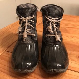 Sperry Topsider duck boots. Pre-loved